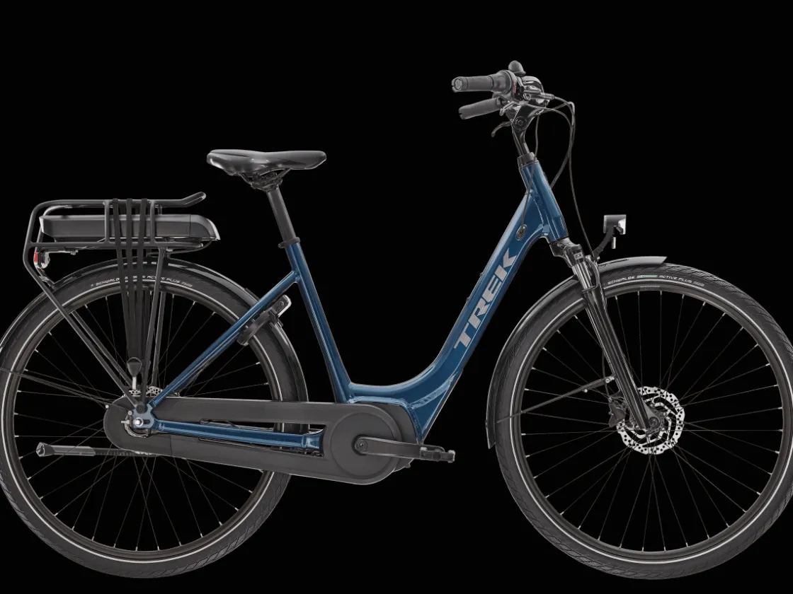 Trek Bikes Kaupunkipyörät – Arki Kaupungissa | Kaupunkipyörät – Sähköavusteinen*District+ 1 Lowstep