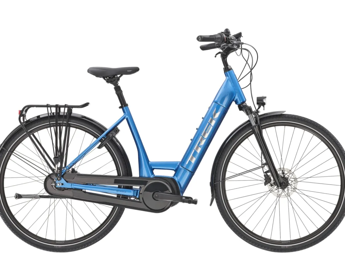 Trek Bikes Kaupunkipyörät – Arki Kaupungissa | Kaupunkipyörät – Sähköavusteinen*District+ 6 Lowstep 500Wh