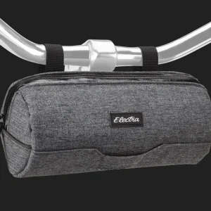 Trek Bikes Laukut Ja Sivulaukut*Electra Heather Charcoal Cylinder Handlebar Bag
