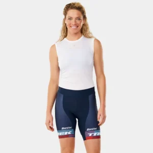 Trek Bikes Tiimiasusteet | Lyhyet Ajohousut Ja Bib-Ajohousut*Santini Trek Factory Racing Women's CX Team Replica Bib Short